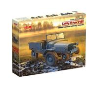 Laffly Miniatura (F) Typ V15T, WWII German Military Vehicle 1 :3 5 Plastic Model