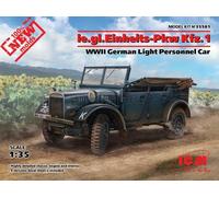 ICM 35581 1/35 Le.gl.pkw Kfz.1, WWII German Luz LED Personal Coche (100% New