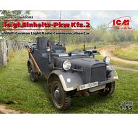 ICM 35583 - 1 :3 5 E. Gl.einheitz-pkw KFZ.2, WWII Germanligh Radio Communication