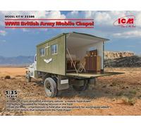 Icm 35586-1 :3 5-II Guerra Mundial British Ejército Móvil Capilla - Nuevo