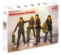 ICM 35632-1/35 WWII Bomberos, 4 Figuras de plástico