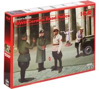 ICM 35633 - 1/35 WWII Calle Policía, 4 Figuras plástico Maqueta de