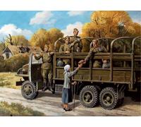 Soviet Motorized Infantry (1943-1945 ),(4 Figures) 1 :3 5 Plástico Model Kit Icm