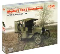 ICM 35661 - Maqueta de Model T 1917 Ambulance WWI American Car