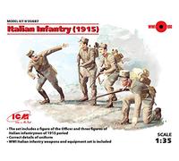 ICM 35687-1/35 Primera Guerra Mundial Italiano de infantería, 4 dígitos