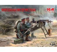 ICM 35711 - 1 :3 5 Gmi Alemán MG08 MG Equipo (2 Figuras) (100% Nuevo Molds ) -
