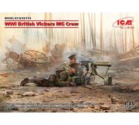 ICM 35713 MAQUETA WWI BRITISH VICKERS MG CREW (VICKERS MG Y 2 FIGURAS) 1/35
