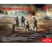 ICM 35721 - 1 :3 5 Gmi Italian Infantería En Armor - Nuevo