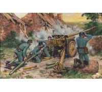 ICM 35801 Kit Vari 1/35 Pak 36(r) 7,62 cm Con Tripulación Alemana (4 Figuras)