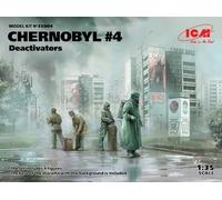 ICM 35904 1/35 Chernobyl#4. Desactivadores (4 Figuras)