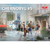 ICM 35905 1/35 Chernobyl #5. Extraction (4 Adults, 2 Children Y Equipaje) (100 %