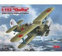 ICM 48095 1/48 I-153" Chaika ", WWII Soviet Biplane Fighter (100% New Moldes)