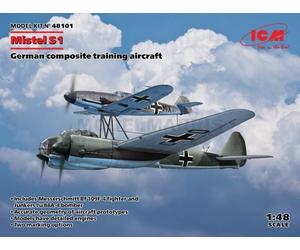ICM 48101 Kit Avión Mistel S1 1/48 Entrenamiento Alemán