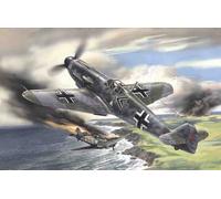 ICM 48102 - 1:48 Messerschmitt Bf 109F-2 WWII - Nuevo
