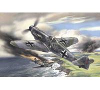 ICM 48102 - 1:48 Messerschmitt Bf 109F-2 WWII - Nuevo