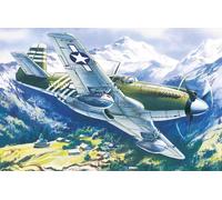 ICM 48161 - 1:48 Mustang P-51A WWII Caza Americano - Nuevo