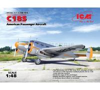 ICM 48185 1/48 C18S, Avión Pasajeros Americano, Kit De Avión