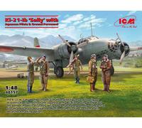 (ICM48197) - ICM 1:48 - Ki-21-Ib "Sally" with Pilots & Ground Crew