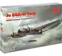 ICM 48236 - 1:48 Ju 88A-4 Torpedo/A-17 WWII Avión Torpedero Alemán - Nuevo
