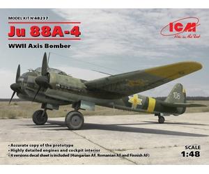 ICM 48237 1/48 Ju 88A-4 Kit Avión WWII Eje