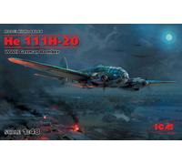 ICM 48265 1/48 He 111H-6 North África, WWII German Bomber