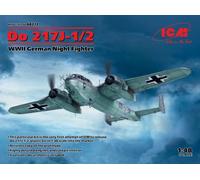 ICM 48272 1/48 Do 217J-1/2 , WWII German Night Blue Fighter