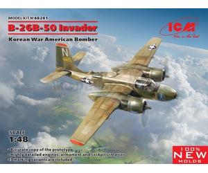 ICM 48281 Kit De Avión 1/48 B-26B-50 Invader Guerra De Corea