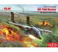 ICM 48300 - 1:48 OV-10 BRONCO, Ee.uu Attack Aircraft (100% Nuevo Molds ) - Nuevo