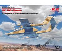 ICM Kit plástico 1:48 OV-10D + Bronco – Avión de ataque y observación EE. UU. Nuevo
