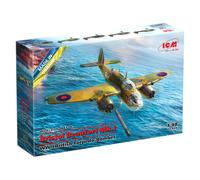 ICM Maqueta Bristol Beaufort Mk.I – Bombardero torpedero II Guerra Mundial – 100% nuevo molde 1:48