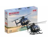 ICM 48369 MH-6J Little Bird, helicóptero de las fuerzas especiales de EE. UU. - Kit de modelo 1/48