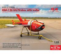 (ICM48400) - ICM 1:48 - Q-2A (KDA-1) Firebee with Trailer