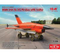 (ICM48401) - ICM 1:48 - BQM-34A (Q-2C) Firebee with Trailer