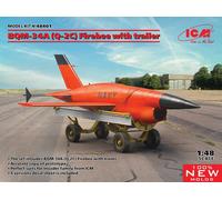 ICM 48401 1/48 BQM-34A (Q-2C) Firebee Con Trailer (1 Avión And Trailer)