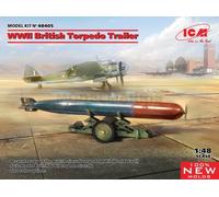 ICM 48405 1/48 WWII British Torpedo Trailer (100% New Moldes)