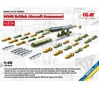 ICM 48407 - 1:48 II Guerra Mundial British Aircraft Armament (100% Nuevo Molds )