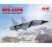 ICM 48903 - 1:48 MiG-25 PD, Caza Interceptor Soviético - Nuevo