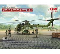 Icm 53056-1 :3 5 - Phu Bai Combate Base 1968-CH-54A + Figuras+Campo Aviación -