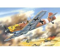1/72 ICM Messerschmitt Bf 109E-7/Trop Wwii German Fighter ICM72133