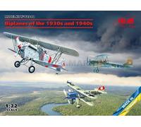 ICM 72210 1:72 Biplanes Of 1930s And 1940s (?? -51A-1, Ki-10-II, U-2 / Po-2VS)