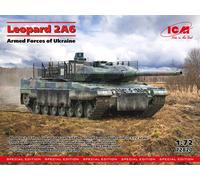ICM 72820 - 1:72 Leopard 2A6 De Las Fuerzas Armadas De Ucrania - Nuevo