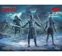 ICM DS1601 1:16 Ejército De Hielo (Night King, Great Other, Wight) Nuevo