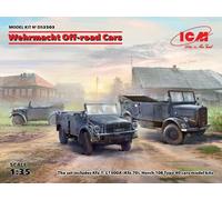 ICM DS3503 1/35 Wehrmacht Off-Road Coches (Kfz.1, Horch 108 Typ 40 , L1500A)