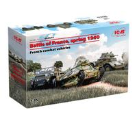 ICM DS3514 1/35 Batalla Of France, Spring 1940 (Panhard 178 AMD-35, Fcm 36 ,