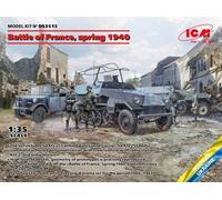 ICM DS3515 1/35 Batalla Of France, Spring 1940. German Combat Vehicles (