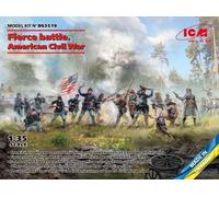 Icm Ds3519 1/35 Batalla Feroz. Guerra Civil Americana (Infantería De La Unión)
