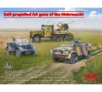 ICM DS3526-1 :3 5 Self-Propelled Aa Guns Of The Wehrmacht2800 - Nuevo