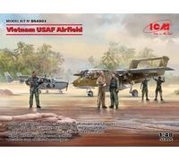 ICM DS4803 - 1:48 Vietnam USAF Airfield (Cessna O-2A, OV-10 BRONCO, Ee.uu