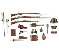 ICM- Figuras WWI Turkich Infantry Weapons&Equipment, Color Negro (35699)
