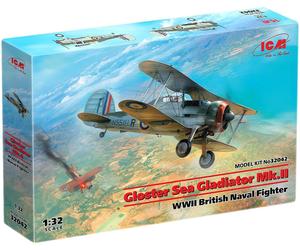 ICM- Gladiador 1:32 - Gloster Sea Gladiator MK.II (ICM32042)